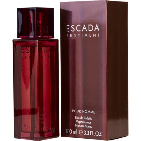 escada pour homme eau de toilette spray|escada sentiment homme.